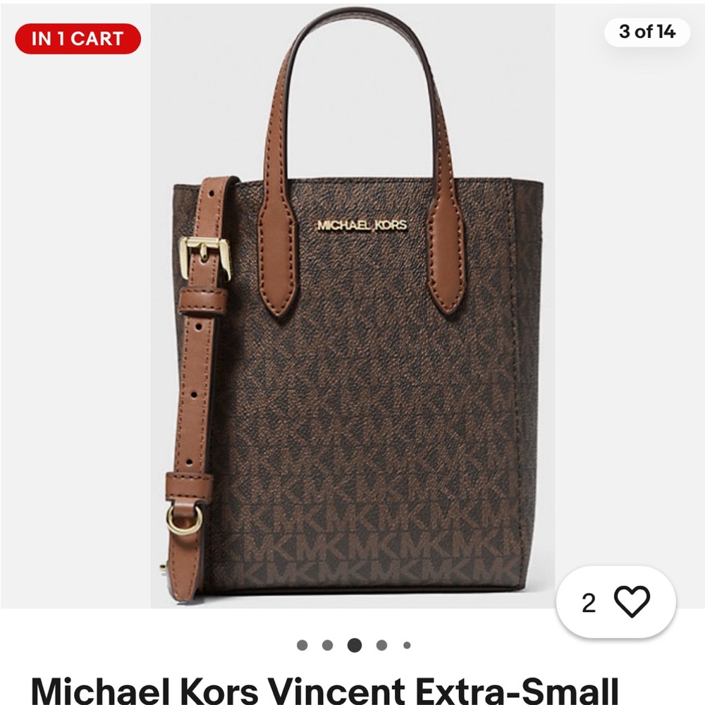 Michael Kors Brown Tote Bag - Picture 5 of 5